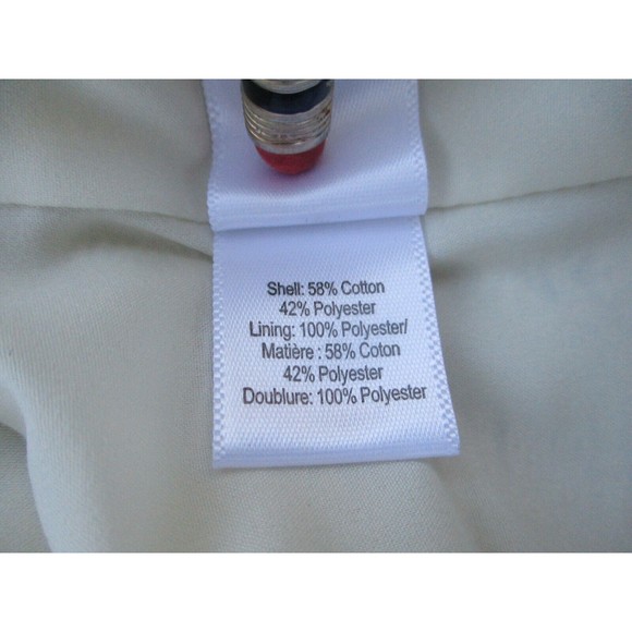 Vera Wang Lavender Label Dress Size 4 Silver w/Pockets & Ruffles Cocktail Party - Picture 15 of 15